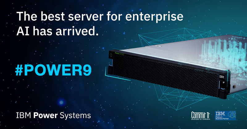 Nuevos Servidores IBM Power9 disponibles en Commit IT